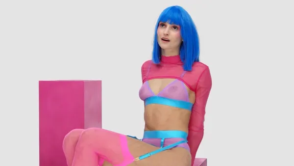 Blade Cummer, 3D VR girl by Braindance