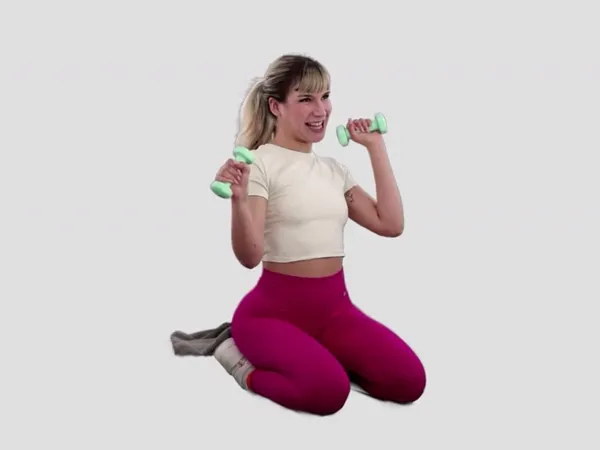 No Pain No Gain, 3D VR girl by Braindance